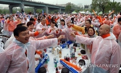 삼계탕 파티에는 반주도 살짝!