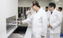 윤성규 환경부 장관, 첨단 바이오 시설 현장 방문