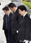 정진석 원내대표 현충원 참배