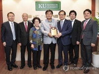 조흥원 원일목장 대표, 모교 건국대에 1억원 기부