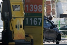1천400원대 눈앞에 둔 휘발유 전국 평균가