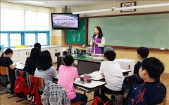 학생 눈높이로 고성 초등생 등하굣길 안전지도 제작