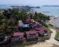 안면도 영목항 전경
