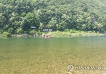 물놀이사고로 2명이 숨진 홍천강 밤벌유원지