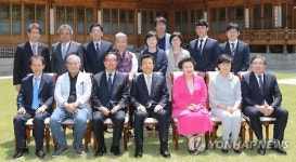 황 총리, 광복70주년 기념사업 관계자 초청