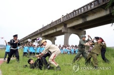 광주 산동교 전투 재연