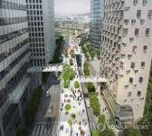 서울역 고가에서 남산공원으로 바로 연결된다