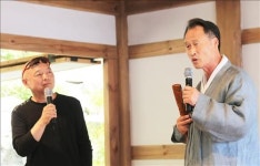 <카메라뉴스> 완주서 임동창 사랑방 풍류 열기 후끈