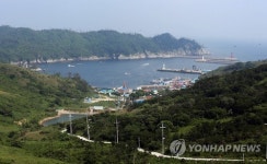 가고 싶은 섬 군산 어청도..ㄷ자형 포구