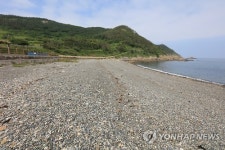 추자도 모진이 몽돌해안