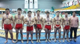 여수공고, 고등부 단체전 준우승