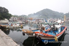 미지의 섬 실리도 마을전경
