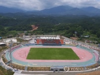 양양지역 주민 숙원…종합운동장 28일 준공
