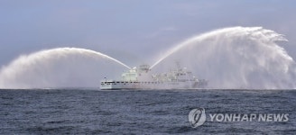 출항한 이청호함