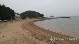 창원 광암해수욕장 전경