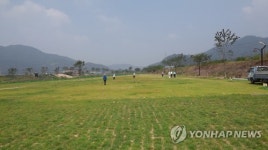 골프장인데…