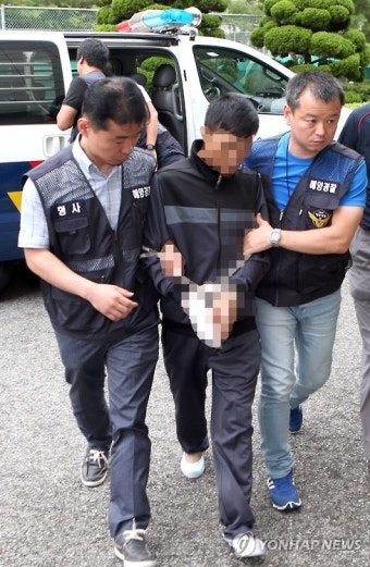 선상살인 피의자 영장실질심사
