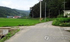 대중교통 미운행 포곡마을 진입로