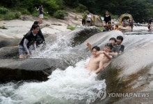 <길따라 멋따라> 더위도 쉬어가는 곳 울산 작천정 계곡