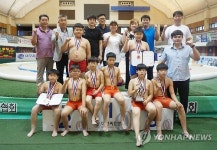 초등부 단체전 공동 3위 호서남초