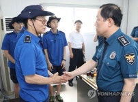 서울청장, 한강 여름파출소 현장 점검
