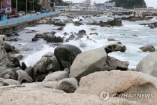 남애항으로 가는 길