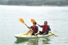 <카메라뉴스> 안동댐에서 학교 밖 청소년 위한 체험