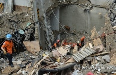 철거공사장 추락사고 인명구조