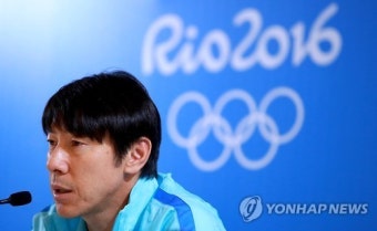 <올림픽> 8강 출사표 밝히는 신태용 감독