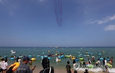 공군 블랙이글스의 아찔한 곡예비행