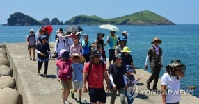 제주 수월봉 지질공원 트레일 스타트