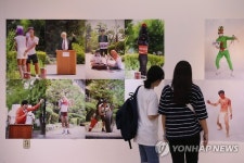 의정부고등학교 졸업사진 전시회