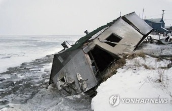 '온난화로 침수위기' 美알래스카 섬마을, 이주 주민투표