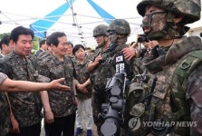 군부대 방문한 정세균 국회의장