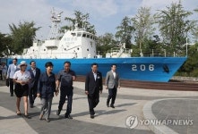 朴대통령, 인천상륙작전 현장 인천 월미공원 방문