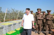 北 김정은, 대동강과수종합농장 시찰