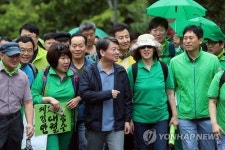 안철수 광주서 녹색 바람?