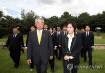 추미애, 김구 선생 묘 참배