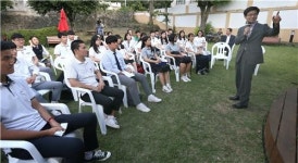 교육감과 학생의 대화 제주서 교육희망 콘서트