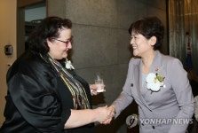 강은희 장관, 뉴질랜드 대사관 초청 리셉션 참가
