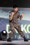 군 복무중인 슈퍼주니어 신동