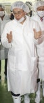 축산물 도축장 둘러보는 김재수 장관