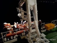 동해해경, 울릉도 응급환자 육지 이송