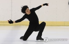 훈련하는 '남자 피겨의 김연아' 차준환