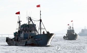 불법조업 중국어선 '저항 없이 나포'