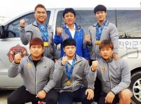 역도팀 창단 1년만에…진안군청 역도팀 전국체전서 상 휩쓸어
