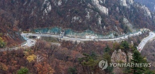 붐비는 한계령