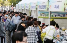 청계광장에 전남 특산물 판매하는 장터 개설