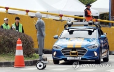 건널목에서 스스로 정차