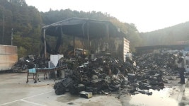청주 중고PC 조립 공장서 불…2억7천만원 피해(종합)